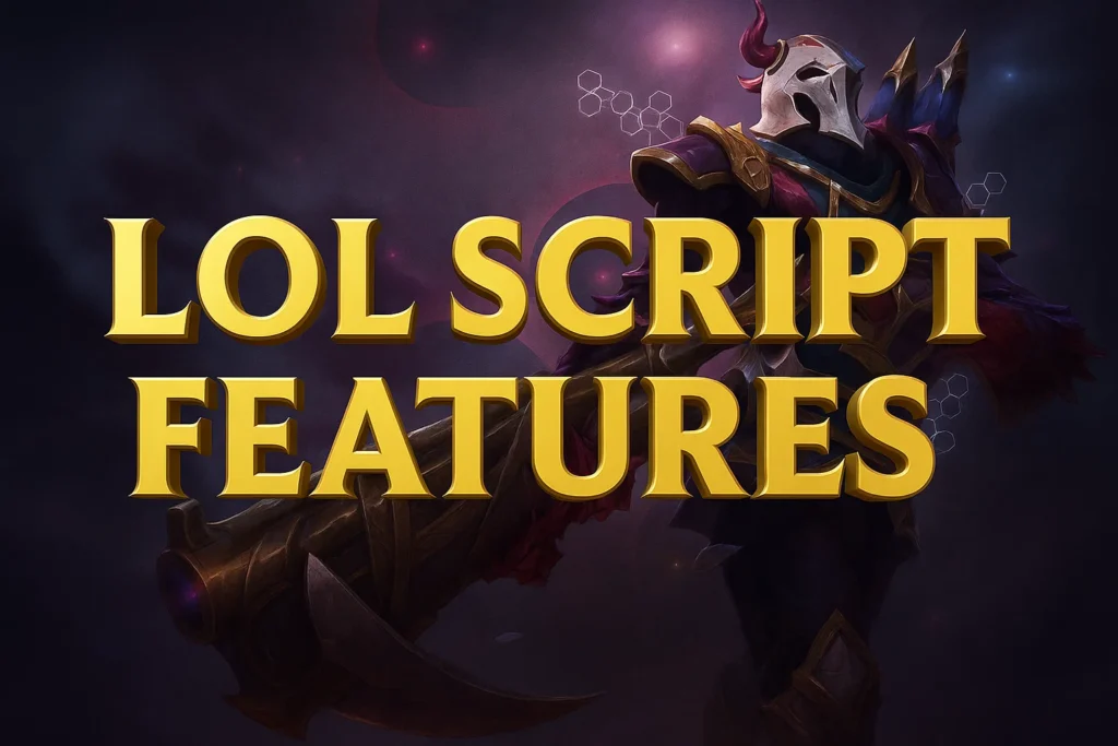 features for script lol