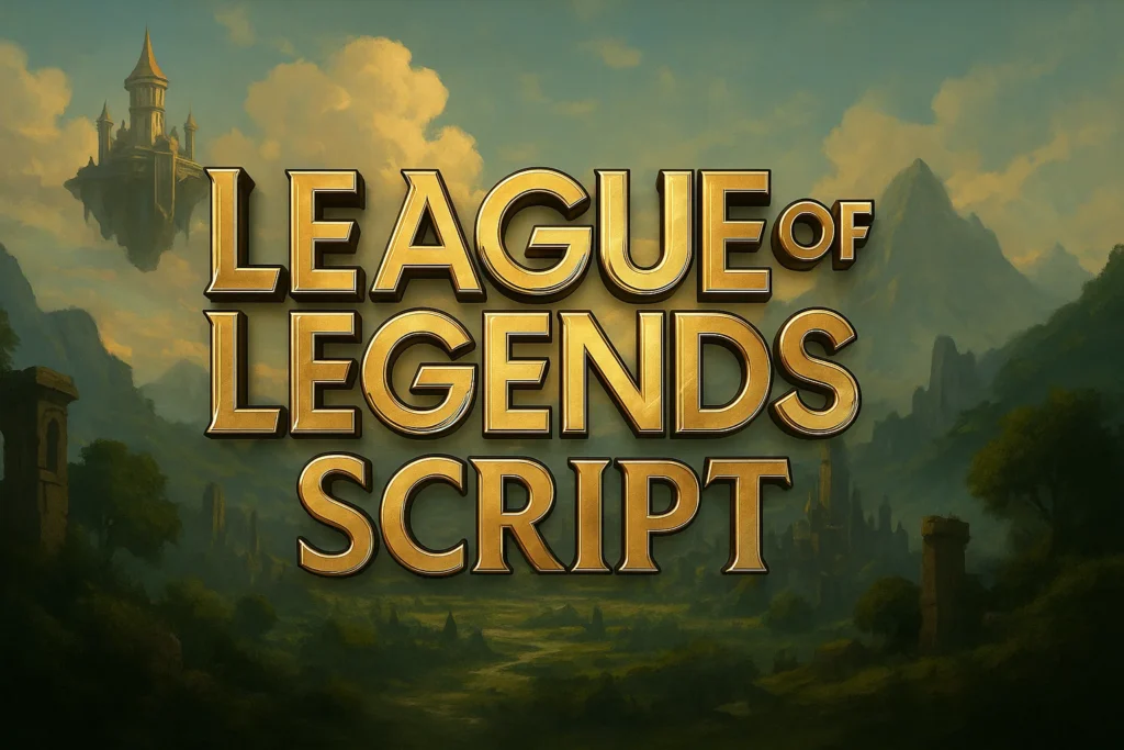 league of legends script